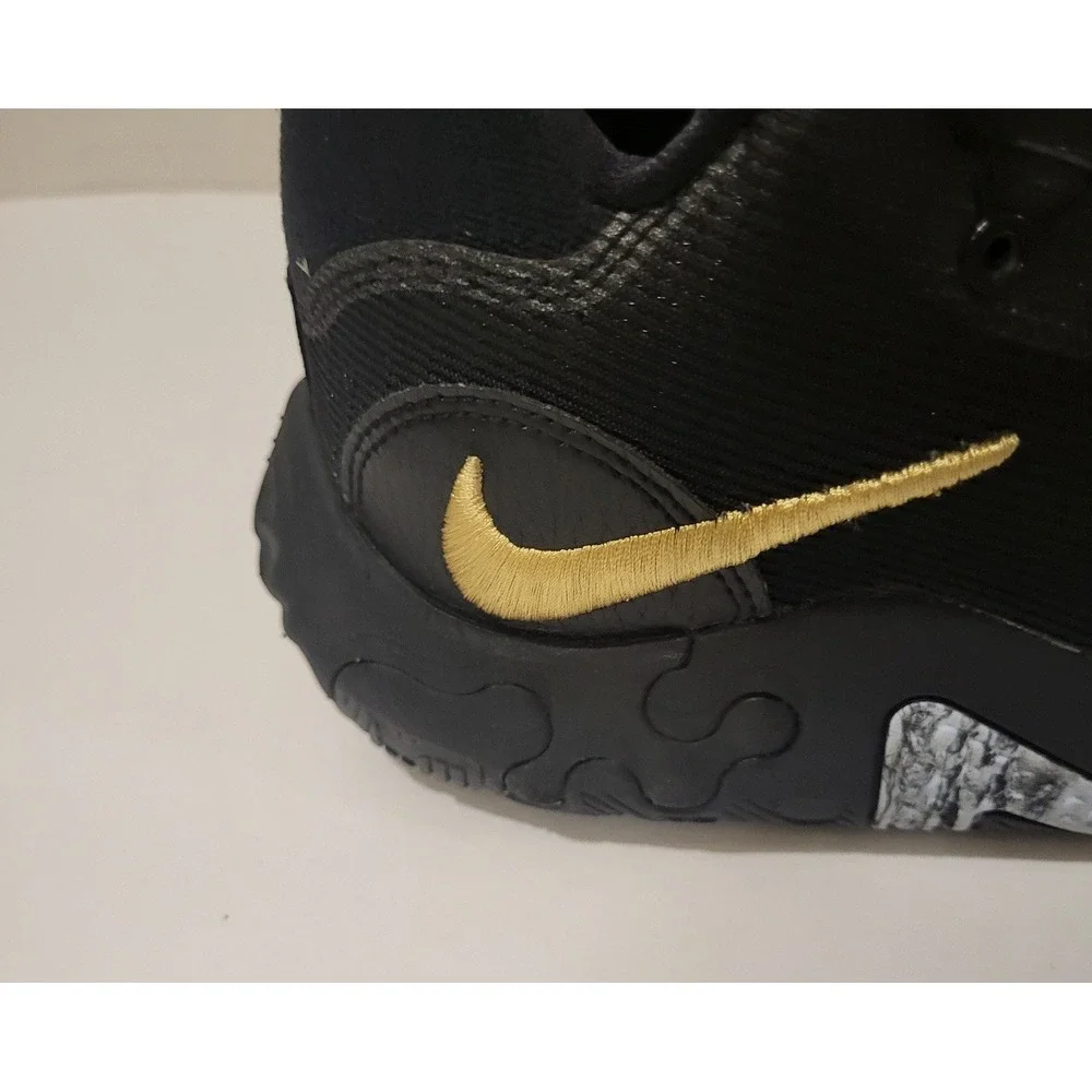 Nike‎ PG 6 Paul George Black/Gold Men's Sneakers  DC1974-005  Size 7.5